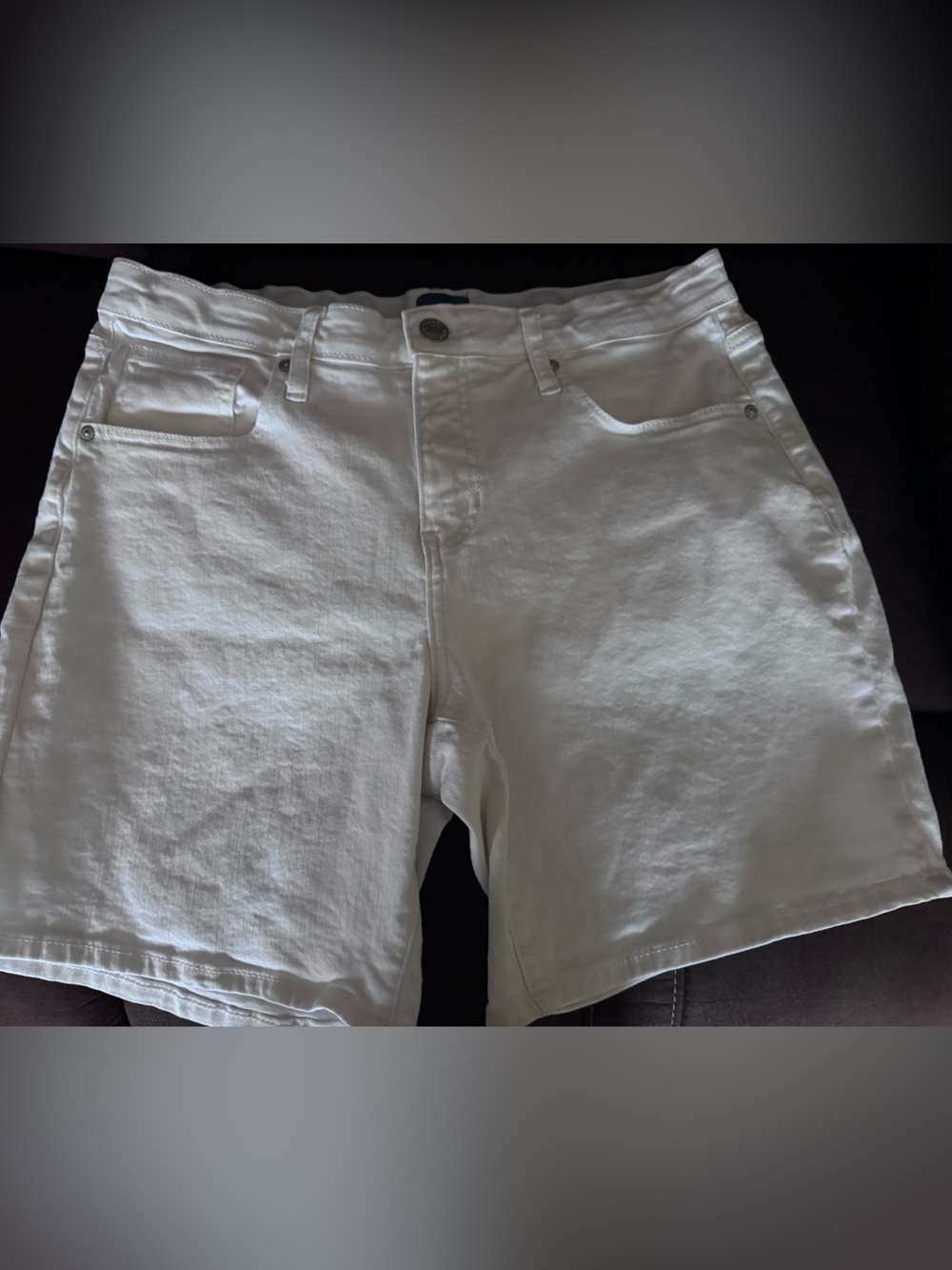 JAG Alex boyfriend shorts SZ 10 white